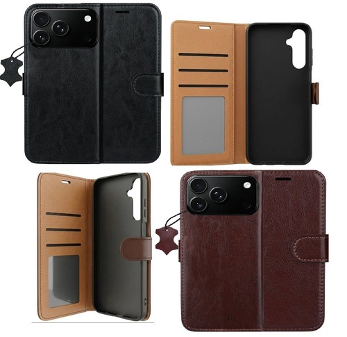 Echt leder handy - leder, hülle
