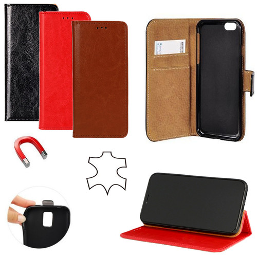 Echt leder handytasche - echt,