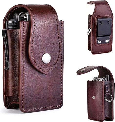 Echtleder messertasche 13cm - echtleder,