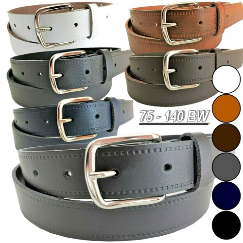 Leder gürtel geprägt - leder, 3
